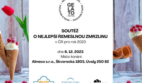 Gelato Festival Challenge - Soutěž o nejlepší řemeslnou zmrzlinu 2023