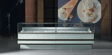 Profesionální zmrzlinová vitrína BRX VISTA - Zmrzlinové vitríny  profesionální ventilované