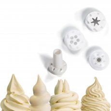 Nádstavce pro dekorování točené zmrzliny - Příslušenství ke zmrzlinovým strojům