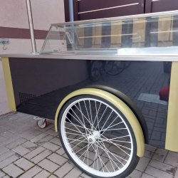 Zmrzlinový vozík ISA Carrettino Classic - Chladící a zmrzlinové vitríny - bazar 3