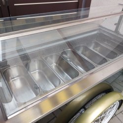 Zmrzlinový vozík ISA Carrettino Classic - Chladící a zmrzlinové vitríny - bazar 4