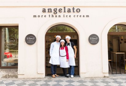 Řetězec zmrzlináren Angelato - vybavení pro cukrárny