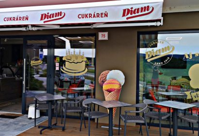 Cukrárna Diam Stupava dodávka cukrářské a zmrzlinové výrobny - Ostatní
