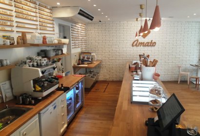 Gelateria & caffe Amato - vybavení pro cukrárny